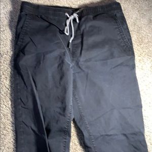 Black joggers